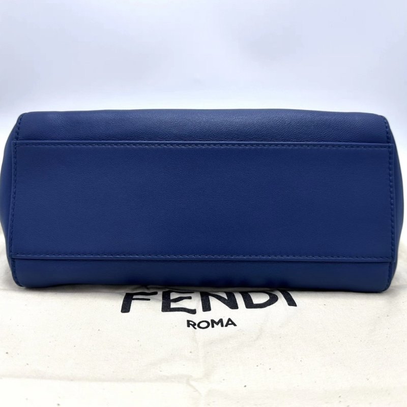 FENDI Peekaboo小號手提肩背斜背包27*21*11 98新配件塵袋-3