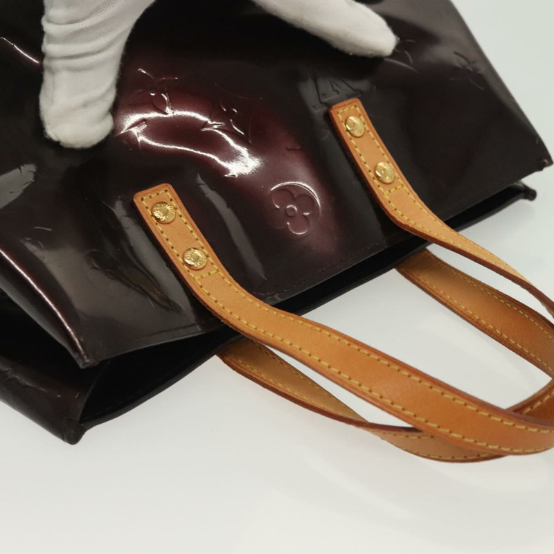 【日本直送】路易威登 Monogram Vernis Reade PM 手提包 Amarante M91993 LV 授權 ep10373-6