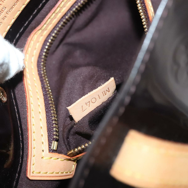 【日本直送】路易威登 Monogram Vernis Reade PM 手提包 Amarante M91993 LV 授權 ep10373-11