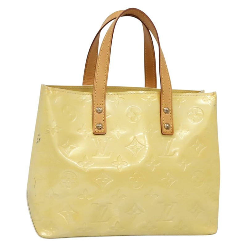 【日本直送】路易威登 Monogram Vernis Reade PM 手提包 Perle M91336 LV 授權 140064-0