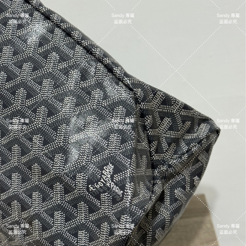 🩶Goyard小號pm 托特包高級灰 全新全配🩶-7