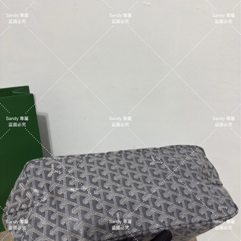 🩶Goyard小號pm 托特包高級灰 全新全配🩶-29