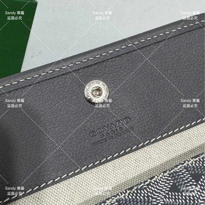 🩶Goyard小號pm 托特包高級灰 全新全配🩶-33