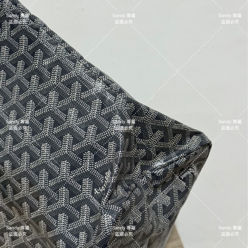 🩶Goyard小號pm 托特包高級灰 全新全配🩶-42