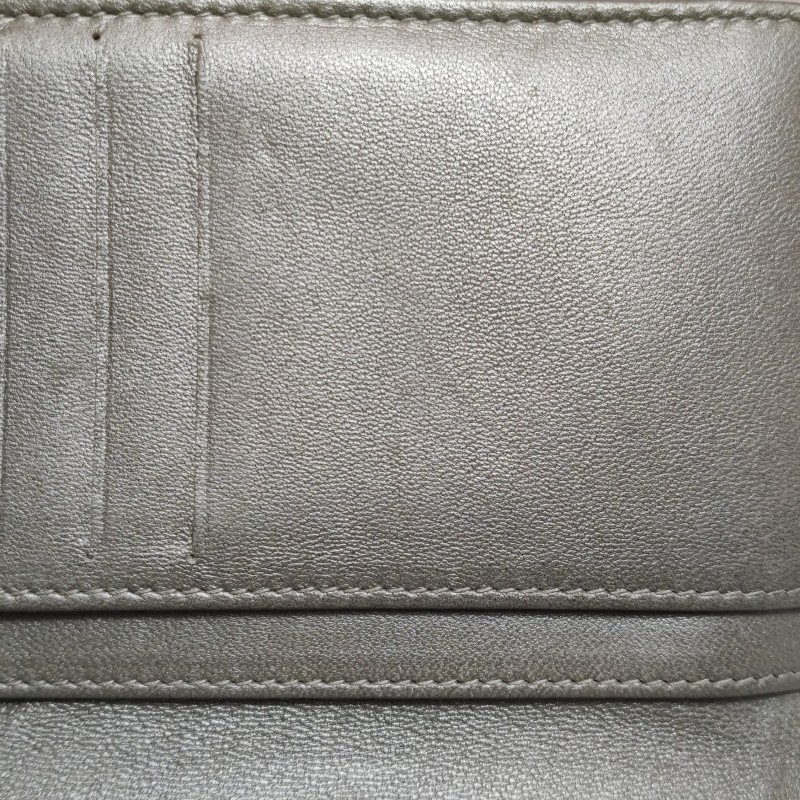 Chanel 羊皮 山茶花 印花 雙C Logo 皮夾-9