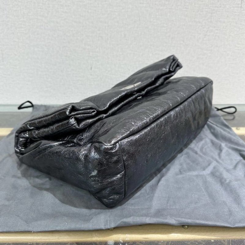 BALENCIAGA 珠光 MONACO 中號 31*22*10 99新配件盒子塵袋-2