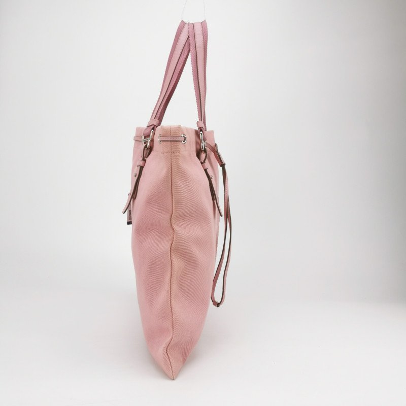 Saint Laurent 牛皮 帆布 純色 YSL 標誌 單肩包-3