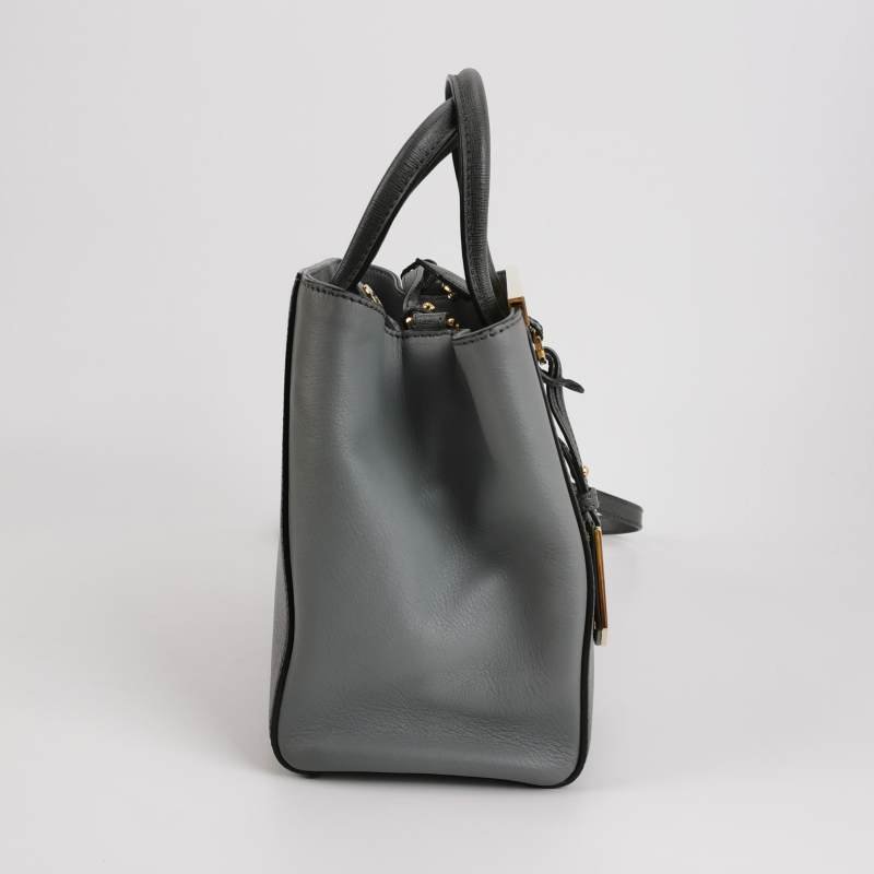 Fendi Petite 2 Jours 小號 牛皮 純色 字母 Logo 金屬 框架 斜背包 單肩包-3