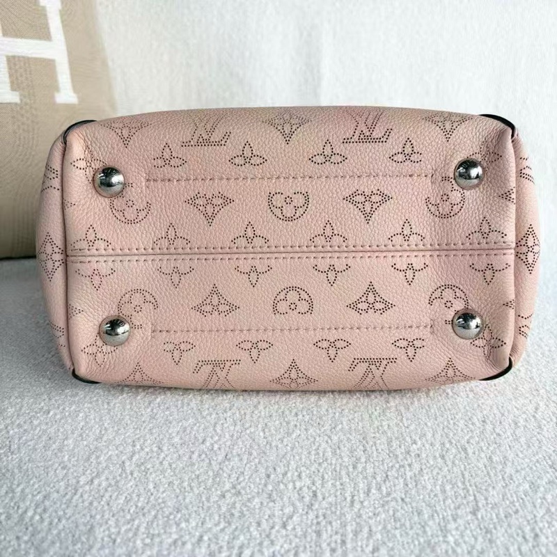 ✨Lv月光女神 藕粉色月光女神 全皮款高價款hina托特 98新配件塵袋-4