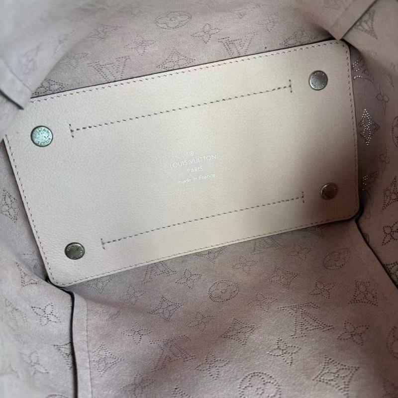 ✨Lv月光女神 藕粉色月光女神 全皮款高價款hina托特 98新配件塵袋-6