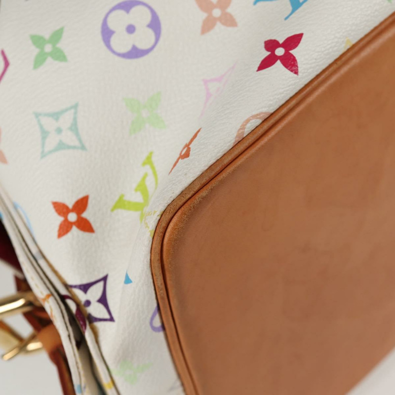 【日本直送】路易威登 Monogram Multicolor Petit Noe 白手袋 M42229 LV 正品 136626V-8