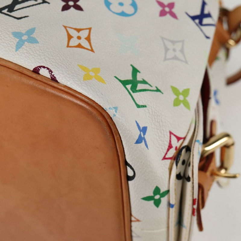 【日本直送】路易威登 Monogram Multicolor Petit Noe 白手袋 M42229 LV 正品 136626V-16
