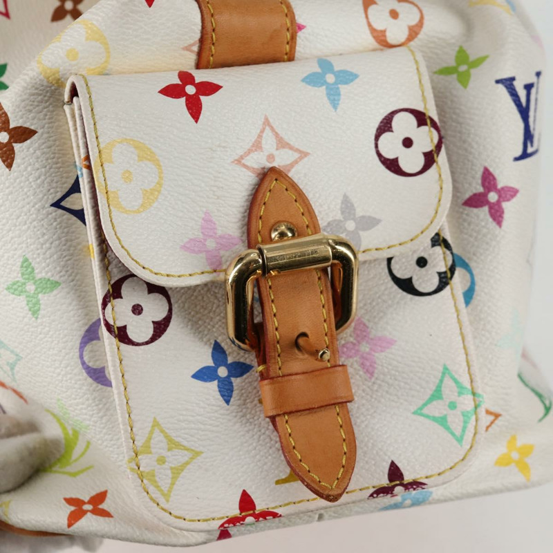 【日本直送】路易威登 Monogram Multicolor Petit Noe 白手袋 M42229 LV 正品 136626V-17