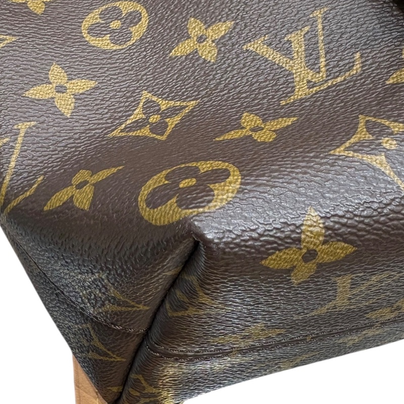 LOUIS VUITTON 路易威登 M45502 Montsouris BB 後背包 PVC帆布 老花 金釦-5