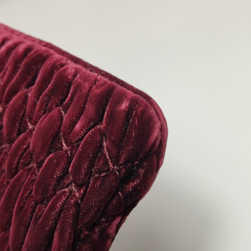 Miu Miu Delice 系列 絨布 純色 字母 Logo 單肩包-16