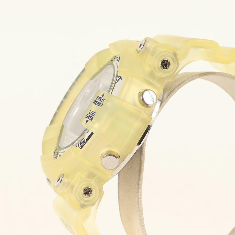 G-SHOCK 90 年代 DW-8250WC-7BT FROGMAN WCCS 世界珊瑚礁保護協會型號 Great Pavona 手錶，透明，90 年代，卡西歐男款-2