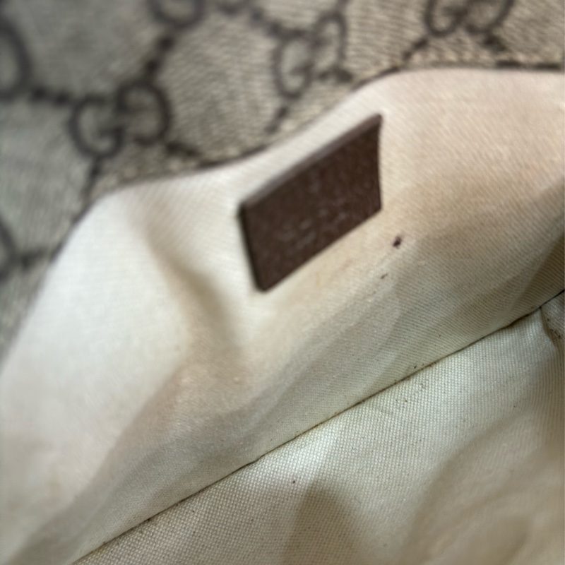 GUCCI 493930 GG LOGO 原花老花字紋 綠紅綠 虎頭包 斜背包 相機包 手拿包 腰包 胸口包 霹靂包-33