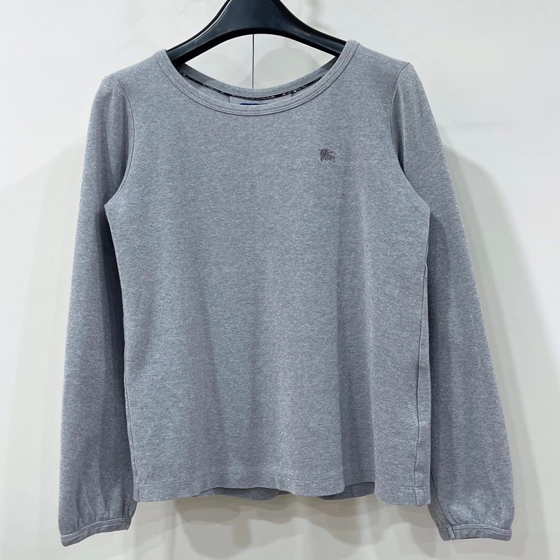 Burberry 藍標 銀蔥蝴蝶結戰馬上衣-0