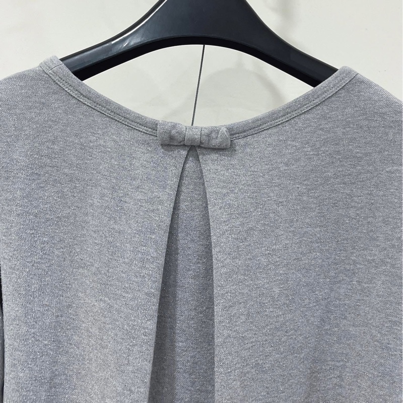 Burberry 藍標 銀蔥蝴蝶結戰馬上衣-3