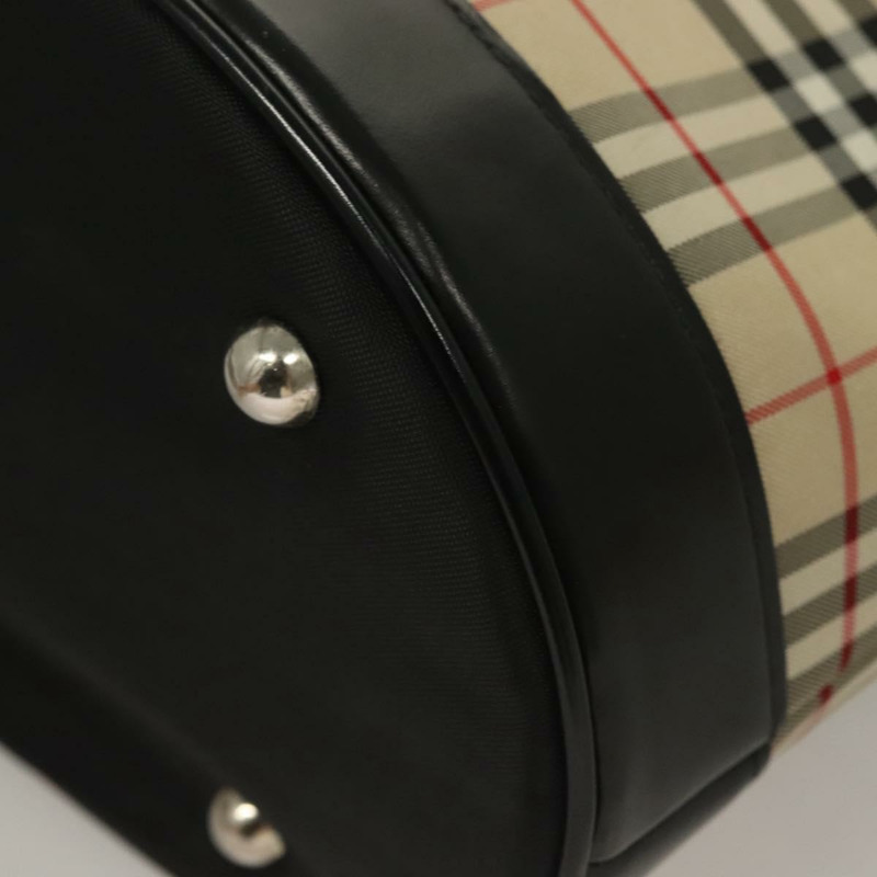 【日本直送】Burberrys Nova Check Blue Label 單肩包 帆布 米色 銀色 正品 bs28026-13