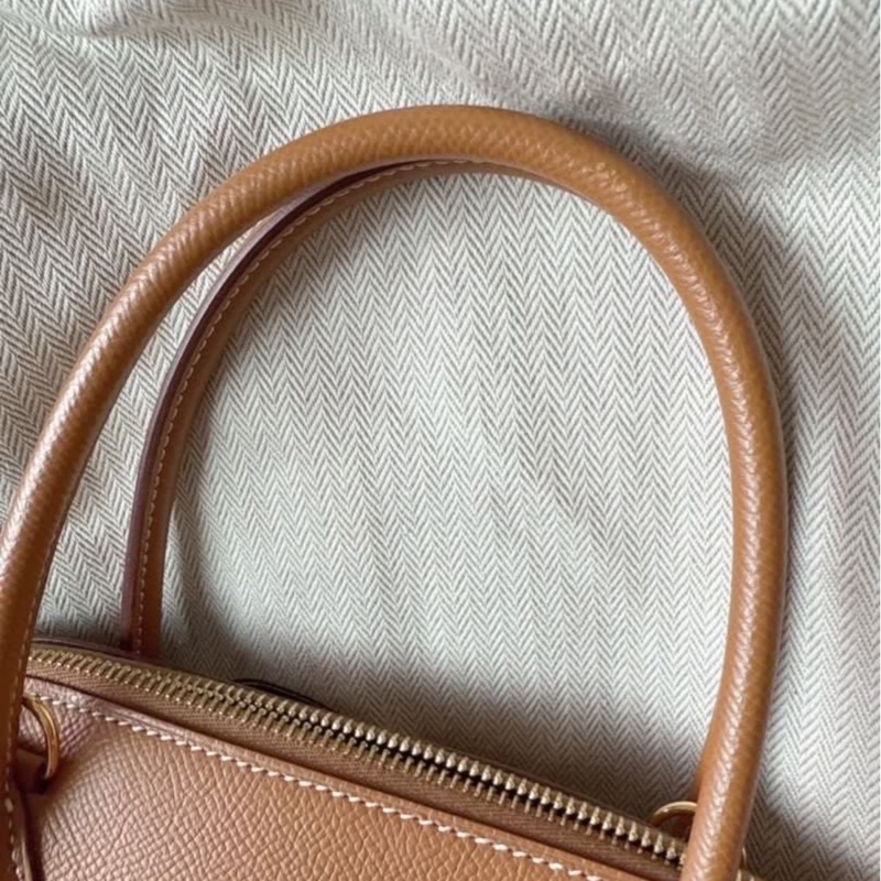 Hermes bolide 27金棕色金釦epsom-1