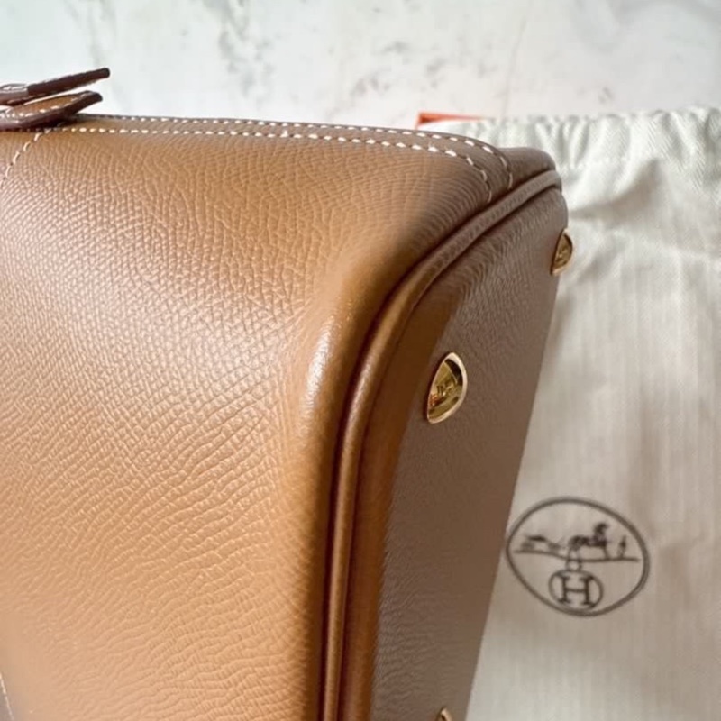 Hermes bolide 27金棕色金釦epsom-8