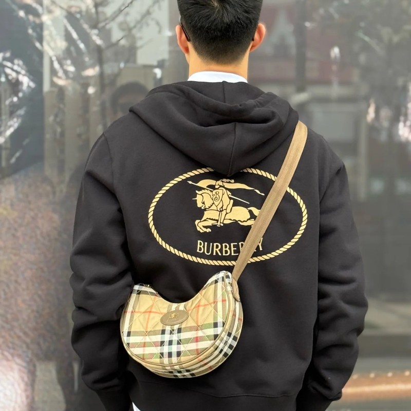 Burberry  2025新款 男士黑色衛衣外套 XXL-6