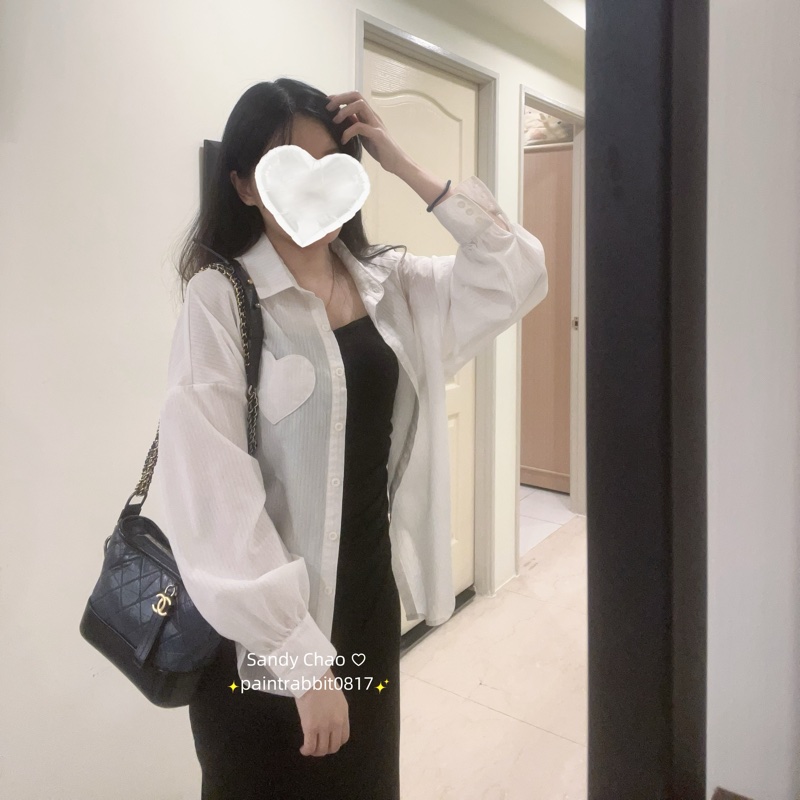 ෆ Chanel藍黑拼色流浪包🈶購證-3