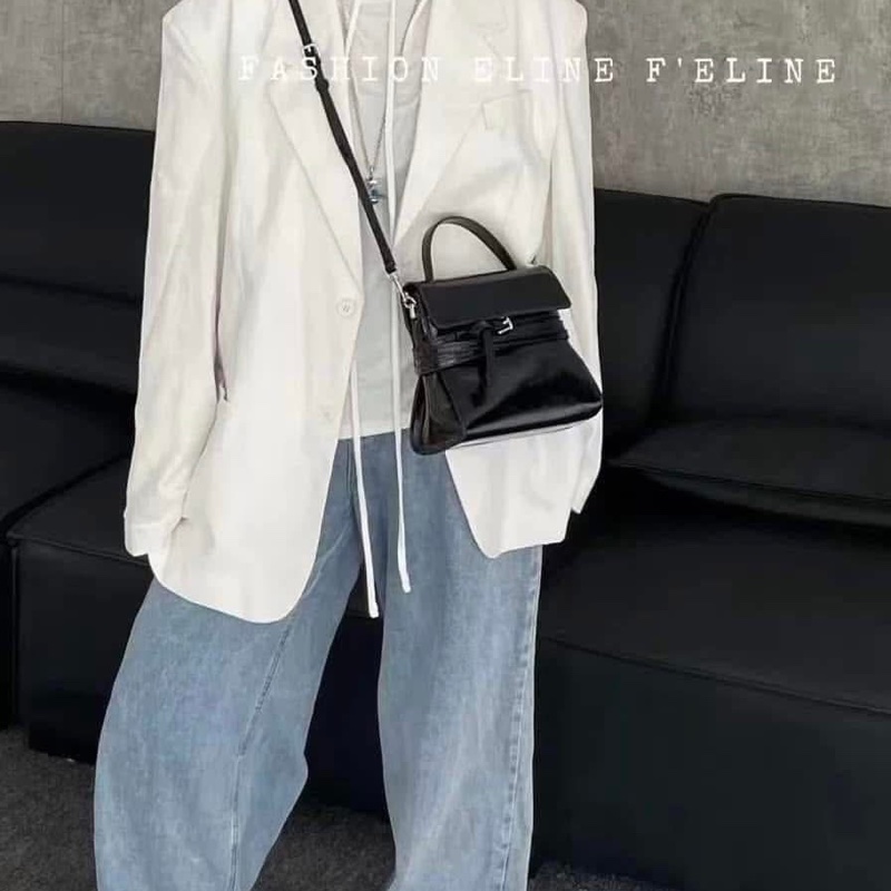 MOSCHINO Tie Me 綁帶包 （附揹帶）-3