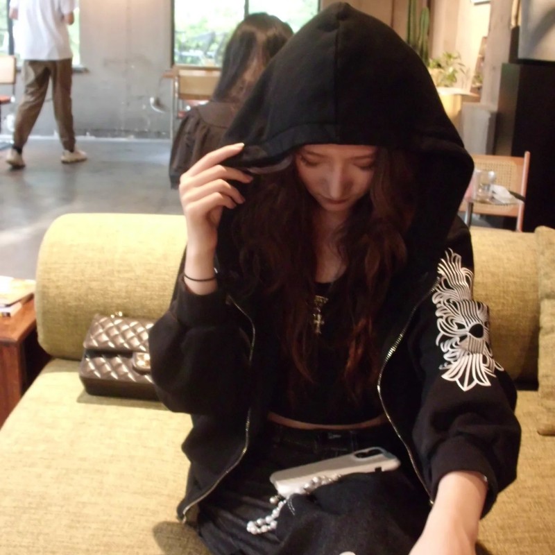 Chrome Hearts 滾石联名 蓝舌头拉链帽衫 XL-6