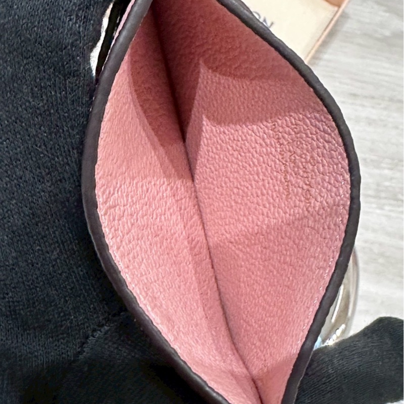 LV 櫻花粉色卡夾-6