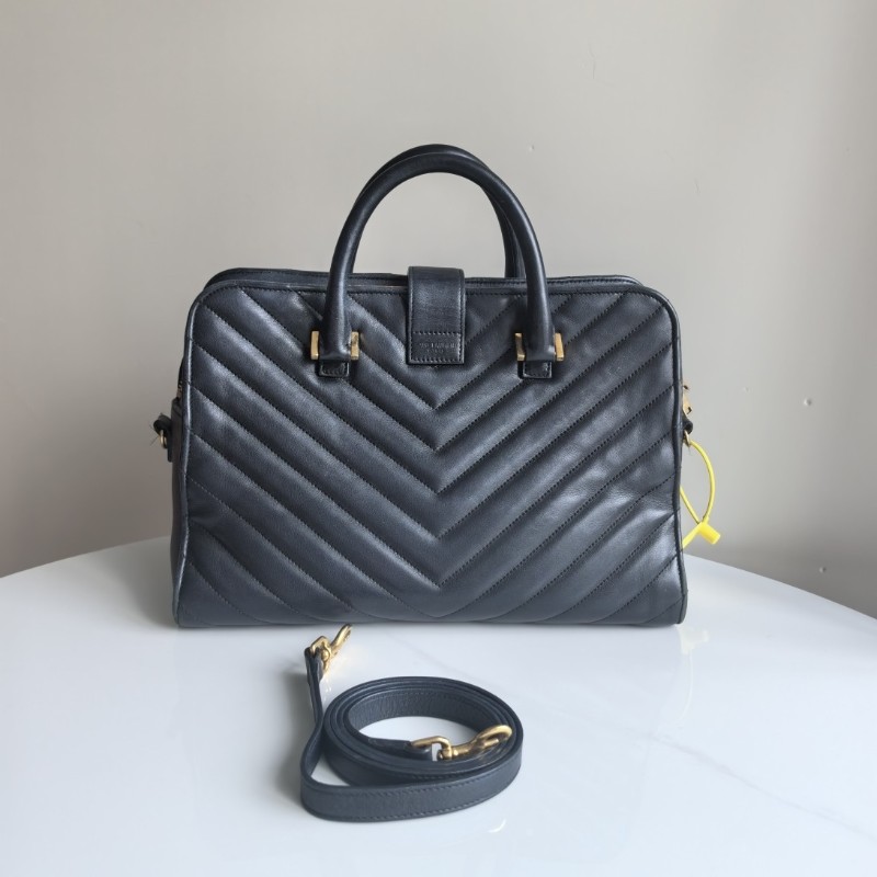 聖羅蘭/YSL Cabas牛皮手提包 肩背包-1