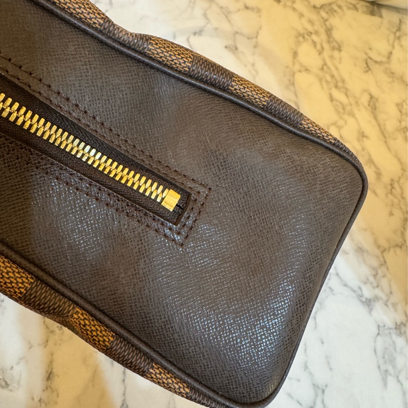 LV咖棋盤格手提包👜-4