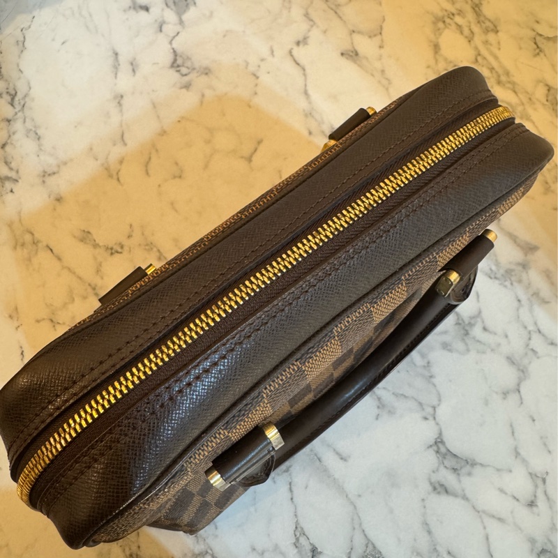 LV咖棋盤格手提包👜-15