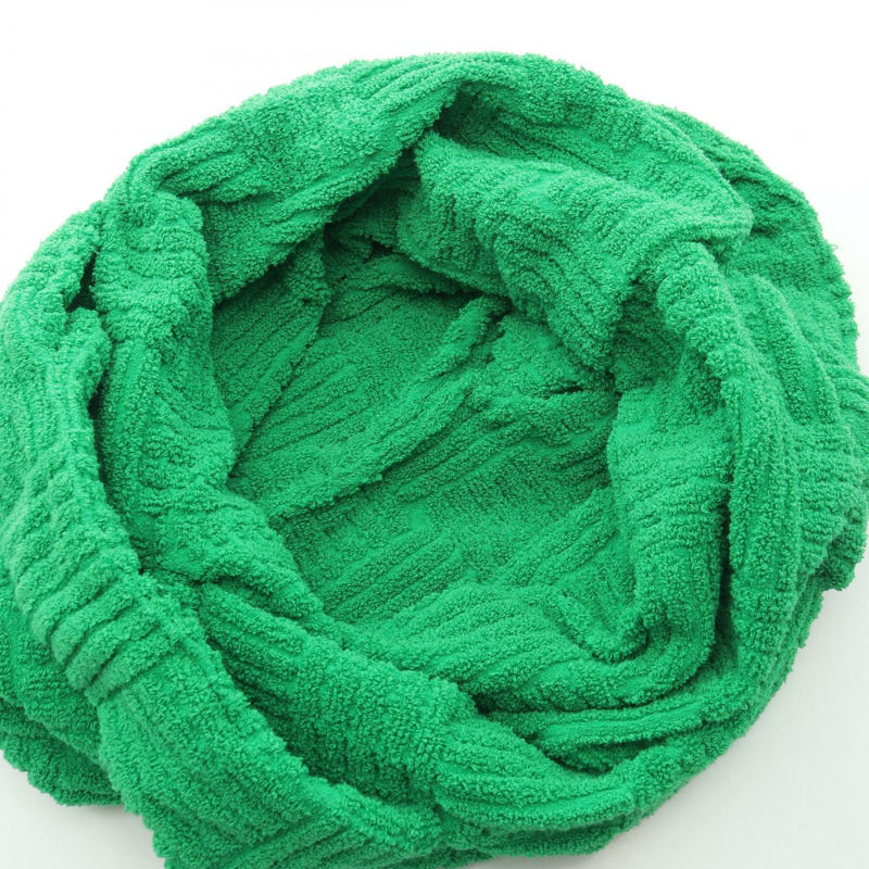 BOTTEGA VENETA Intrecciato 提花托特包堆綠色二手女式-2