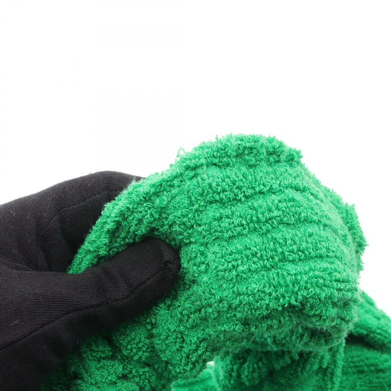 BOTTEGA VENETA Intrecciato 提花托特包堆綠色二手女式-5