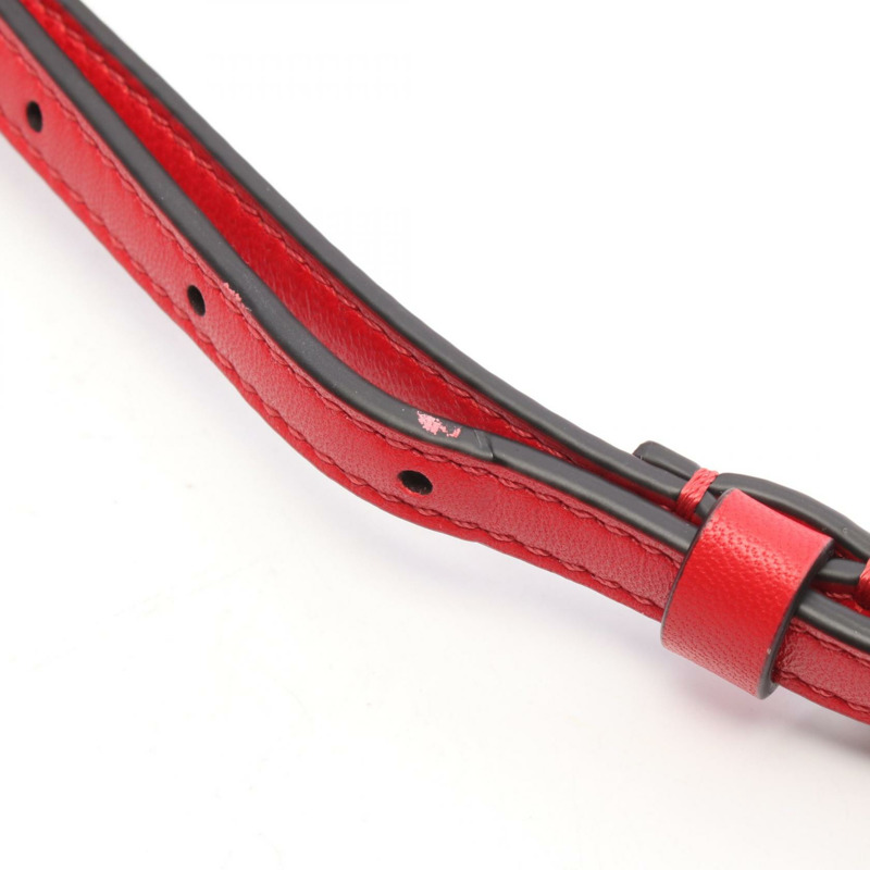 Valentino ATELIER BAG 05 手提包 單肩包 帆布 皮革 米色 紅色 二手 女士-6