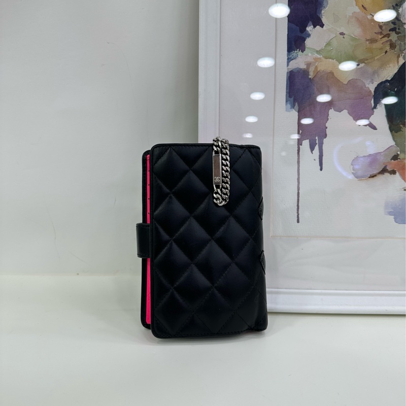 Chanel 香奈兒 康鵬中長款皮夾 12開 尺寸10*15-8