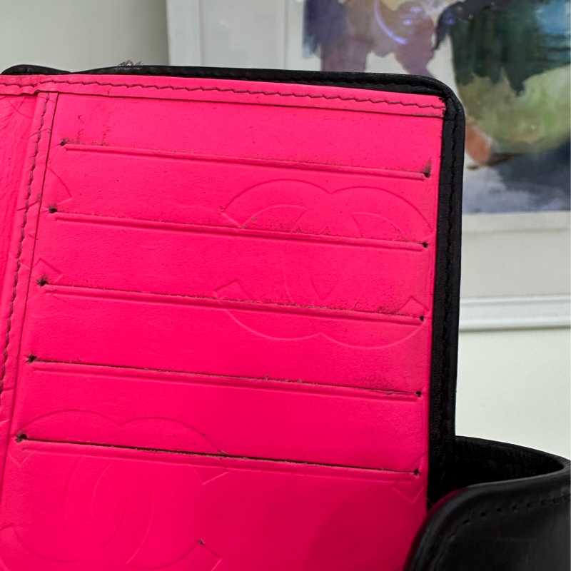 Chanel 香奈兒 康鵬中長款皮夾 12開 尺寸10*15-11