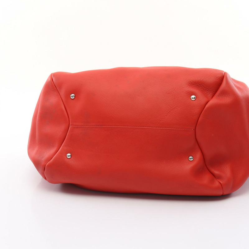 Salvatore Ferragamo 肩背包 托特包 21 A015 皮革 木質 紅色 二手 女士-6