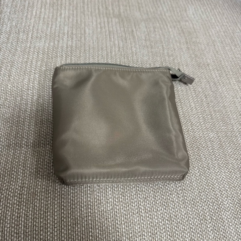 （零配貨 買愛馬仕包包！）二手 出國方便攜帶 四角有磨損 限量 撞色背帶Hermes Mini Evelyne 16cm 金釦斜背包（威瑪犬灰色）-16