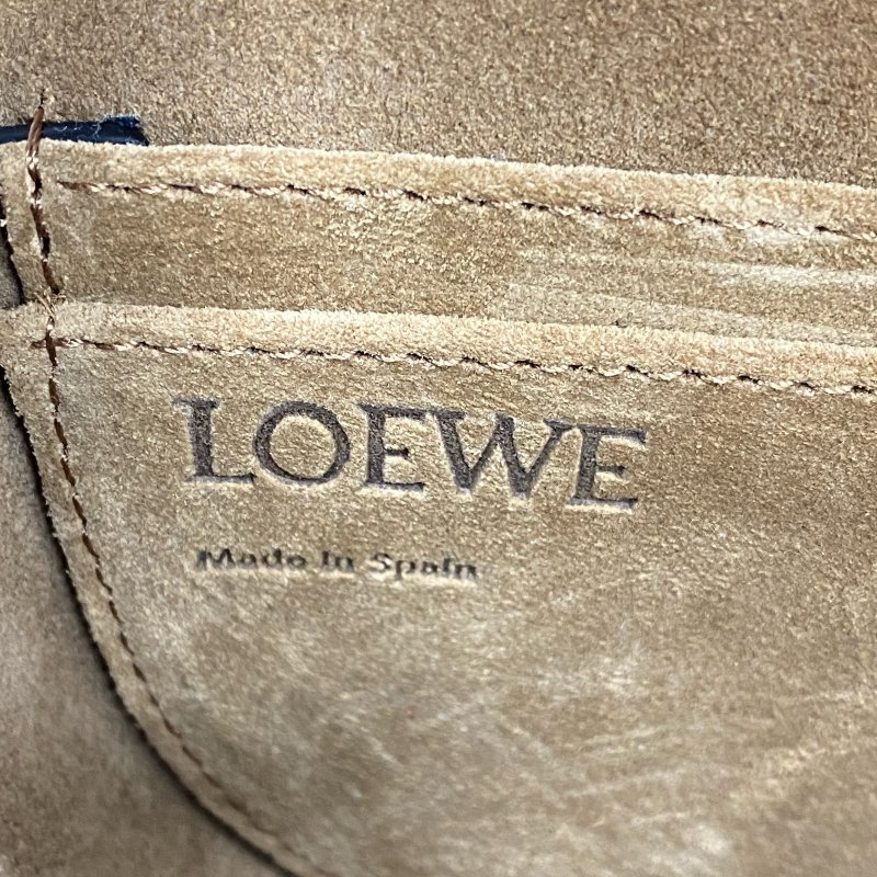 ☆ Loewe 羅意威 Blue Calfskin Mini Gate Shoulder Bag 藍色小牛皮肩背袋 - 257015661-17