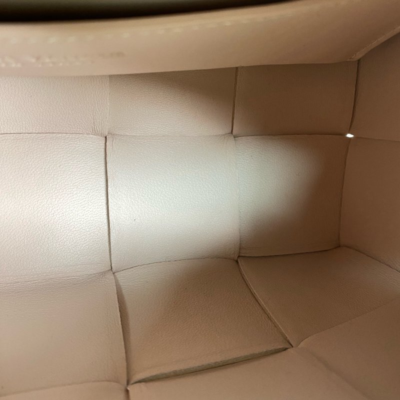 △ Bottega Veneta 寳緹嘉 Pink Lambskin Brick Cassette One Shoulder Bag 粉紅色小羊皮單肩袋 - 257016677-14