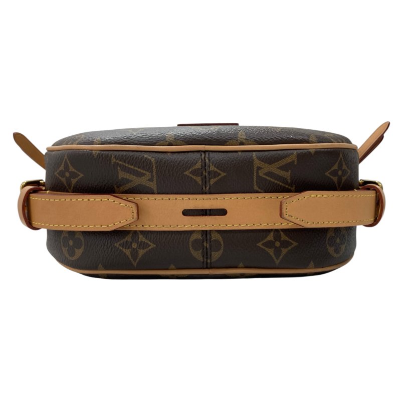 LOUIS VUITTON 路易威登 M52294 BOITE CHAPEAU SOUPLE PM 飯盒包 帆布肩背 圓餅包 老花 棕色 金釦-4