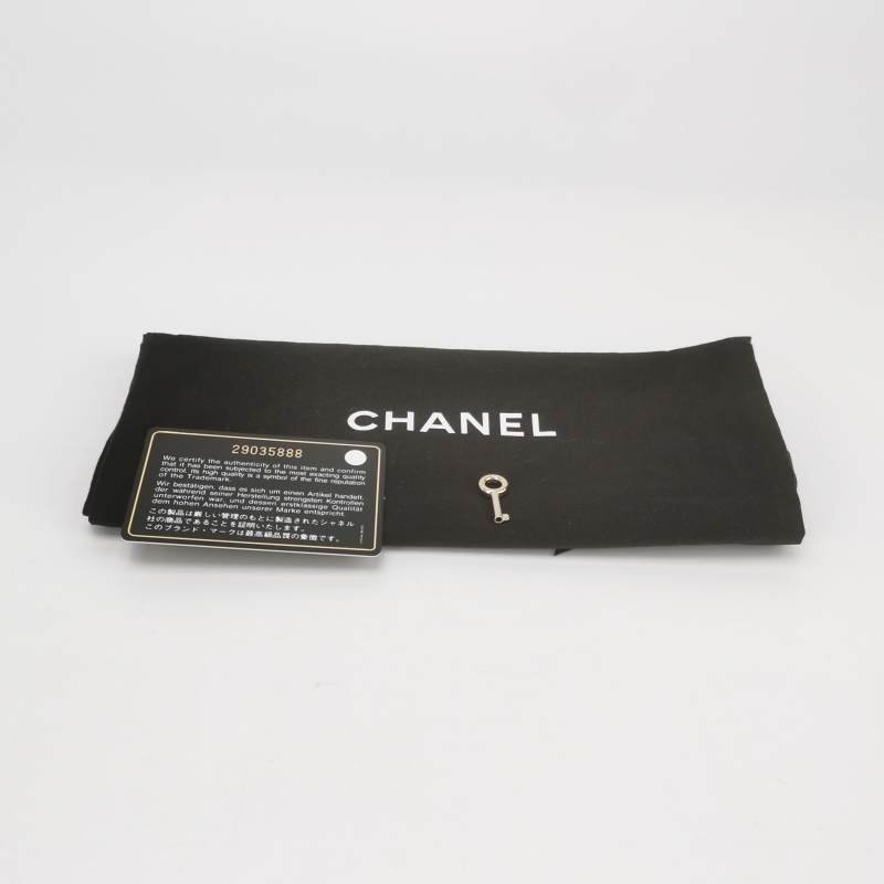 Chanel Vanity Case 牛皮 純色 菱格 雙C 標識 斜背包 單肩包-9