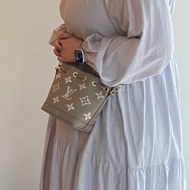 LV 小水桶 nano noe大象灰-0