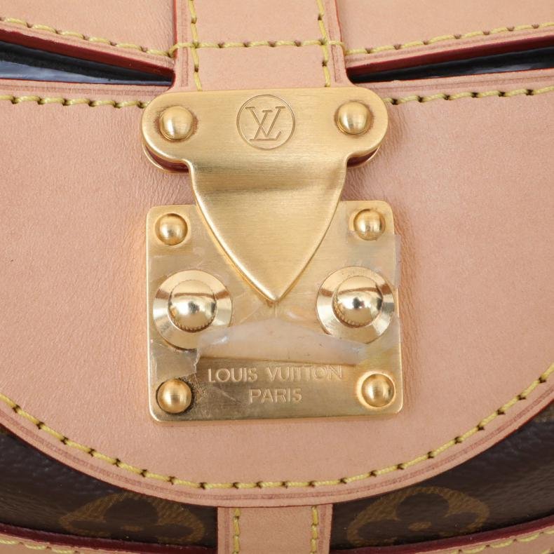 DUFFLE 薯條包 老花 PVC 金扣 202-3