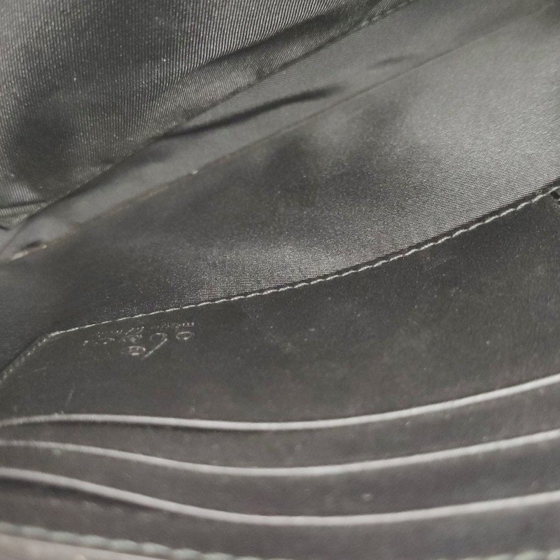 Gucci 牛皮 雙G 老花 迷宮 拉鍊 手拿包-7