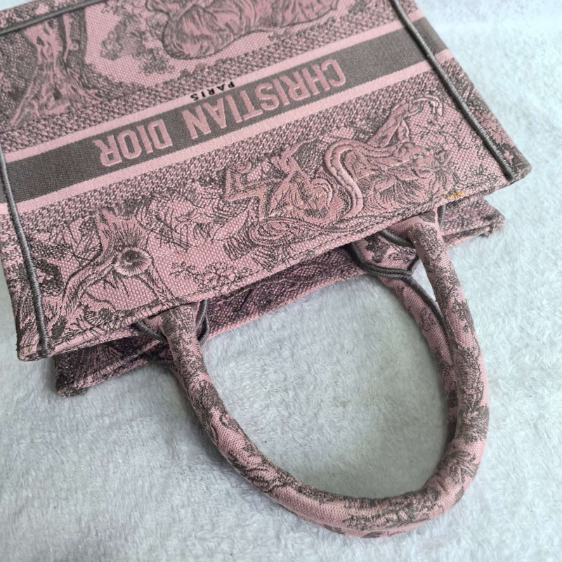 Dior 迪奧 book tote 小號 動物刺繡-6