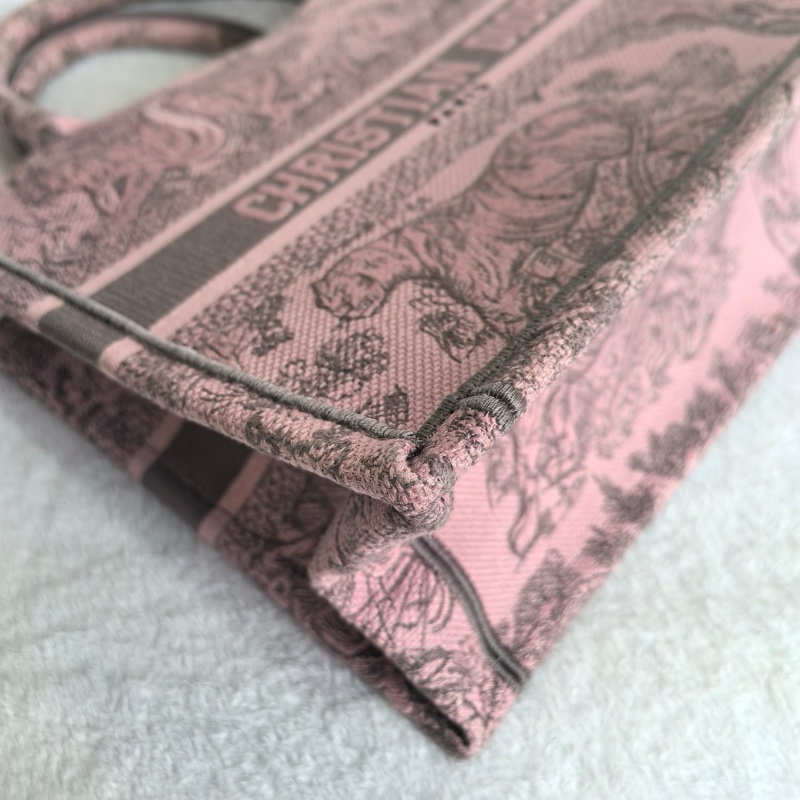 Dior 迪奧 book tote 小號 動物刺繡-10